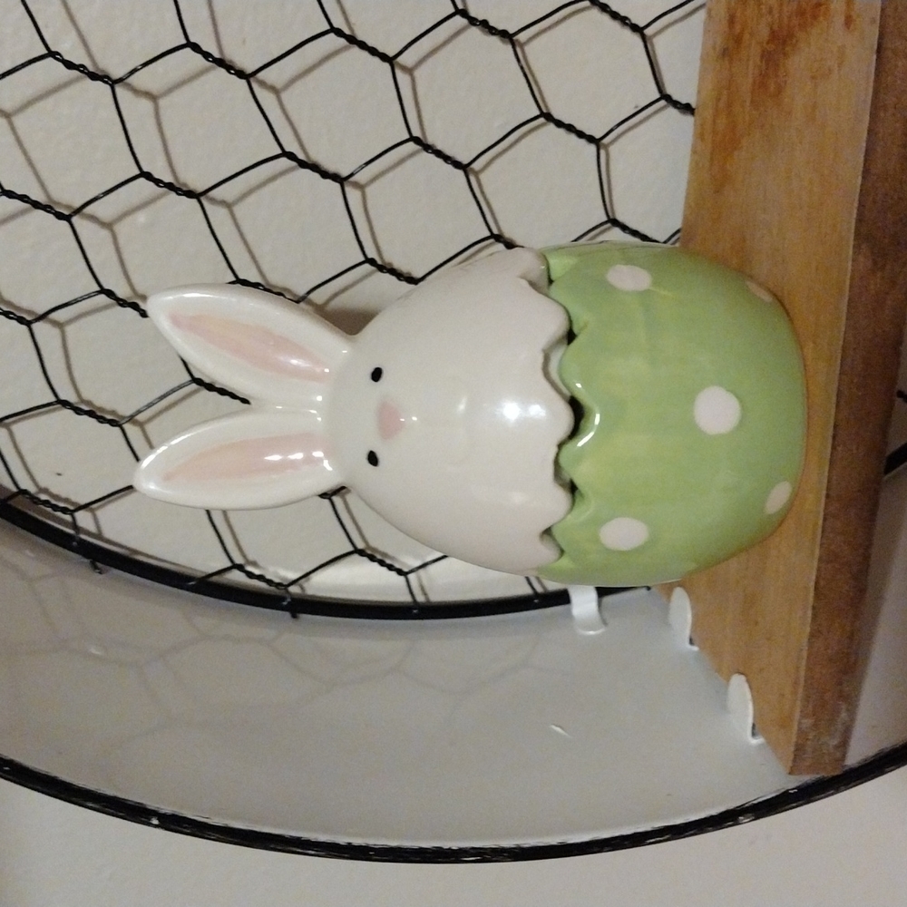 Bunny/egg S&P shakers